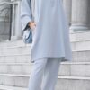 SELENA TUNIC SET (SMOKEY BLUE)