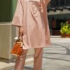 SELENA TUNIC SET (NUDE PINK)