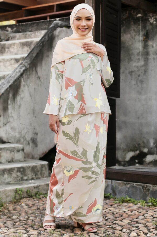 JAZMINE KURUNG MODERN (CORAL ORANGE)