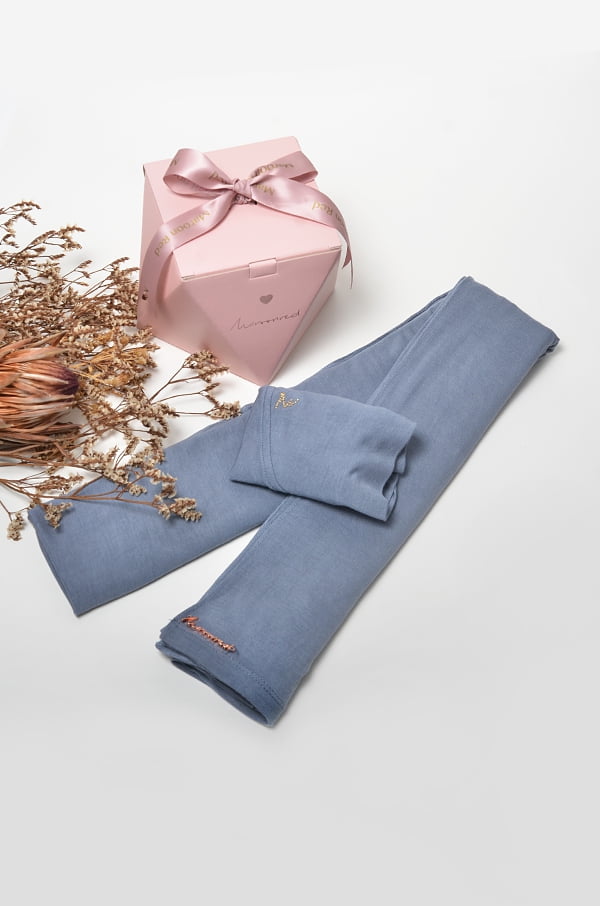 ROSSA SHAWL + AIRYN INNER + BOX (SLATE GREY)