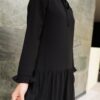 AMANI PLAIN DRESS (BLACK)