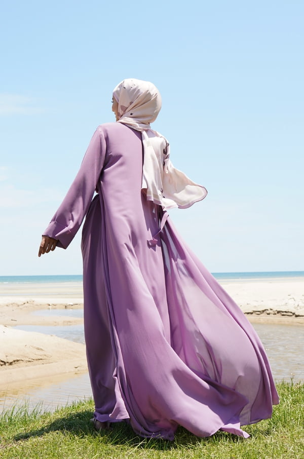MAISY CHIFFON DRESS (LAVENDER)
