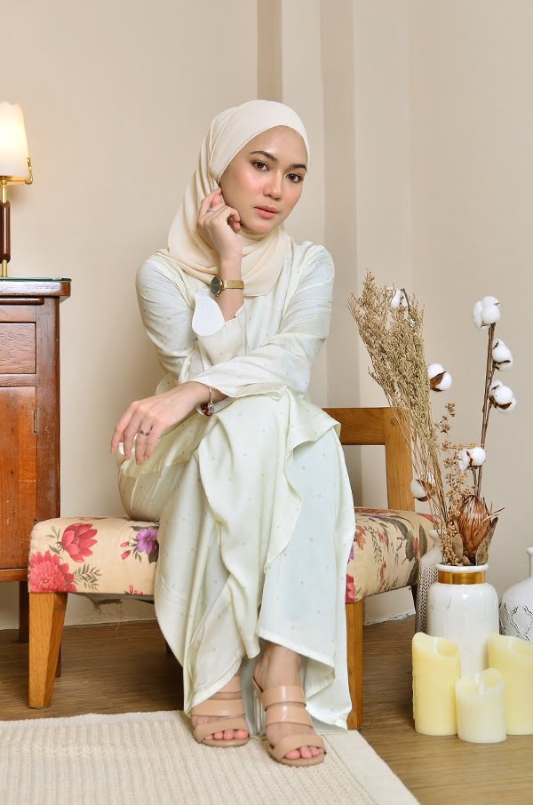LUNA KURUNG MODERN (LEMON YELLOW)