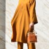 SELENA TUNIC SET (YELLOW OCHRE)