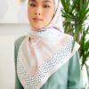 CECILIA PRINTED SQUARE (POWDER GREEN)