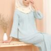 LORENNA TEXTURED KURUNG (COOL MINT)