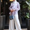 LAYLA RUFFLE TOP (DUSTY LILAC)