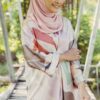 DANELA PRINTED KAFTAN (DULL PINK)