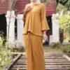 LORENNA TEXTURED KURUNG (MUSTARD YELLOW)
