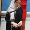 AUDREY PRINTED SHAWL (BLACK)