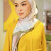 CECILIA PRINTED SQUARE (PEACHES CREAM)