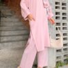 HAILEY TUNIC SET (PRAIRIE ROSE)