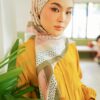 CECILIA PRINTED SQUARE (PEACHES CREAM)