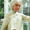 64ffb27dffdbb9005689b2dfb08a0dd01656140974.png MEDYNA TEXTURE PLAIN SHAWL (GREEN TEA)