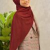 BASIC PLAIN HEAVY CHIFFON (MAROON)