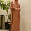 TAHEERA JUBAH DRESS (SAND BEIGE)