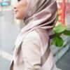 ASTRID PRINTED SQUARE (BEIGE TAN TAUPE)