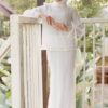 FLORENCE PLEATED KURUNG (WHITE)