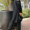 LOVEE TUNIC SET (BLACK)