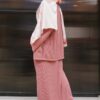 71ecbeb11ae5f08cfefcc3546766f52b1642405901.jpg MILEY PLEATED SKIRT SET (CORAL PINK)