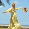 ARRABELL PRINTED DRESS (PINEAPPLE)