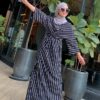 NAOMI WRAP DRESS (BLACK)