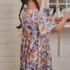 LITTLE WINNIE DRESS(BLUE GREY)