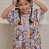 LITTLE WINNIE DRESS(BLUE GREY)