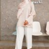 CAMILA PRINTED SHAWL (NUDE BROWN)