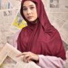 ROSSA COMFORT SHAWL (MAROON)