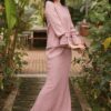 FLORENCE PLEATED KURUNG (DUSTY PINK)
