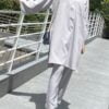 SELENA TUNIC SET (LIGHT GREY)
