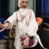 RUBY PRINTED SQUARE (NUDE BROWN)