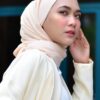 BASIC PLAIN KOREAN CHIFFON (IVORY)