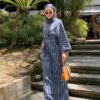 NAOMI WRAP DRESS (BLUE)