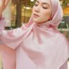 MEDYNA TEXTURE PLAIN SHAWL (PINK BLUSH)