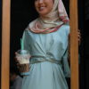 ARIA WRAP DRESS (MINT GREEN)