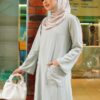 ROZAELLA PLAIN DRESS (SOFT MINT)