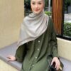 ASTRID PRINTED SHAWL (MISTY GREY GREEN)