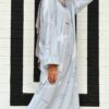 BOHAMIA PRINTED DRESS (SMOKEY GREY)