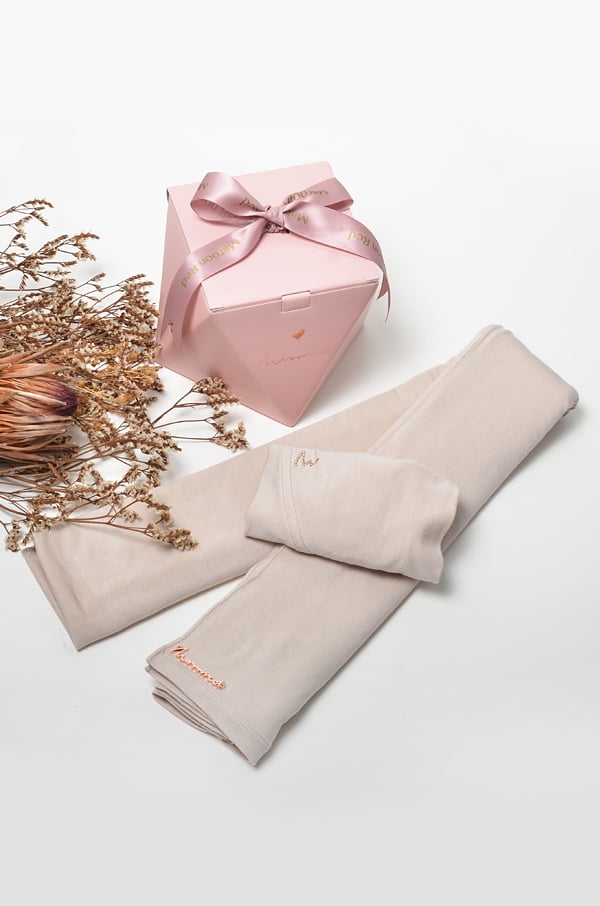 ROSSA SHAWL + AIRYN INNER + BOX (IVORY)