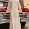 ROZAELLA PLAIN DRESS (CREAM)
