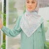 CECILIA PRINTED SQUARE (POWDER GREEN)