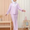 LEA KURUNG MODERN (PASTEL LILAC)