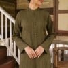LARISSA TEXTURED KURUNG (ARMY GREEN)