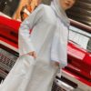 ROZAELLA PLAIN DRESS (ICE BLUE)