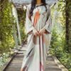 DANELA PRINTED KAFTAN (SILVER GREY)