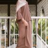 LORENNA TEXTURED KURUNG (COFFEE BEAN)