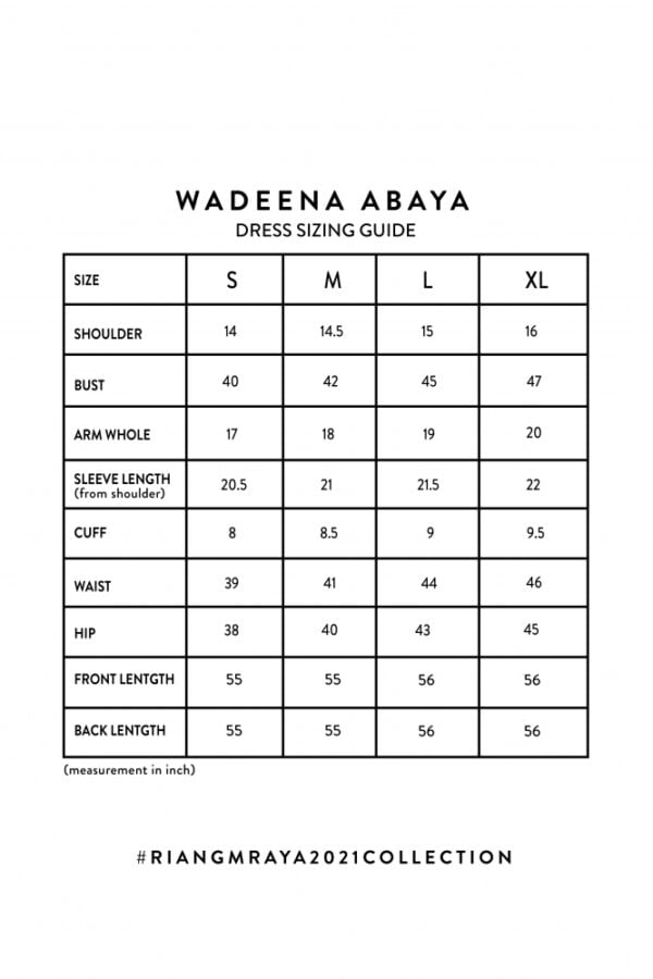 abaya WADEENA ABAYA (NUDE)