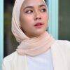 BASIC PLAIN KOREAN CHIFFON (IVORY)